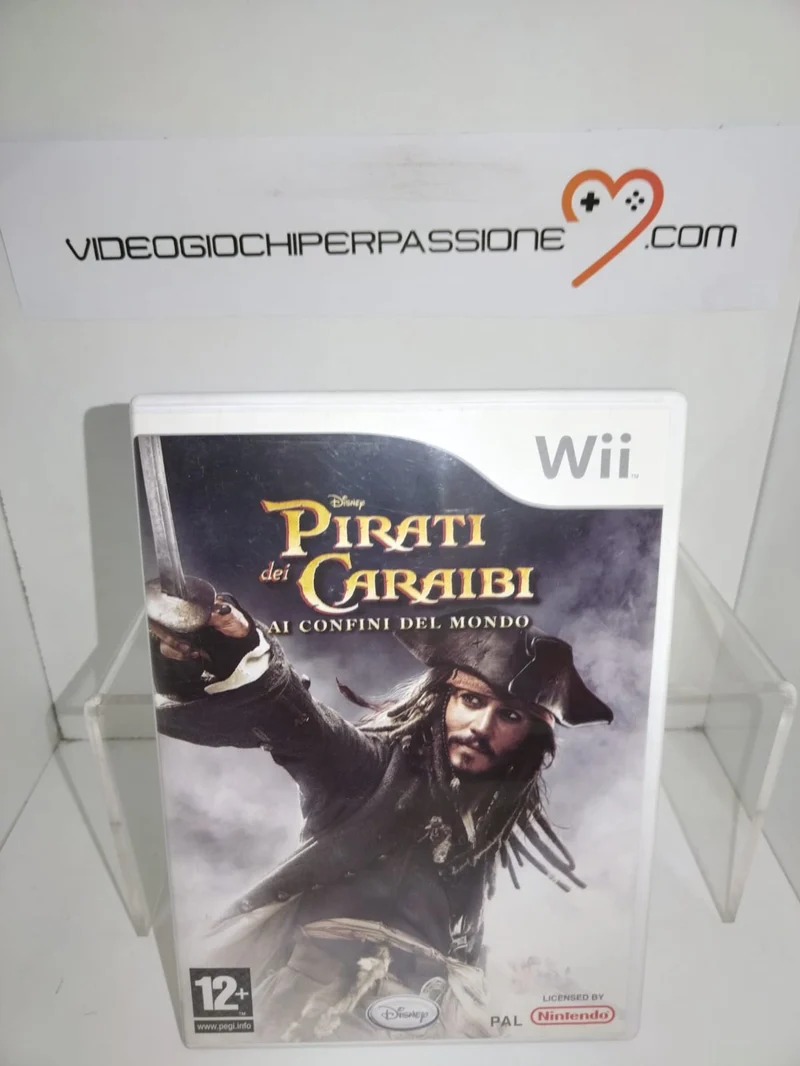 DISNEY PIRATI DEI CARAIBI ai confini del mondo NINTENSO WII (usato)(versione ita.)