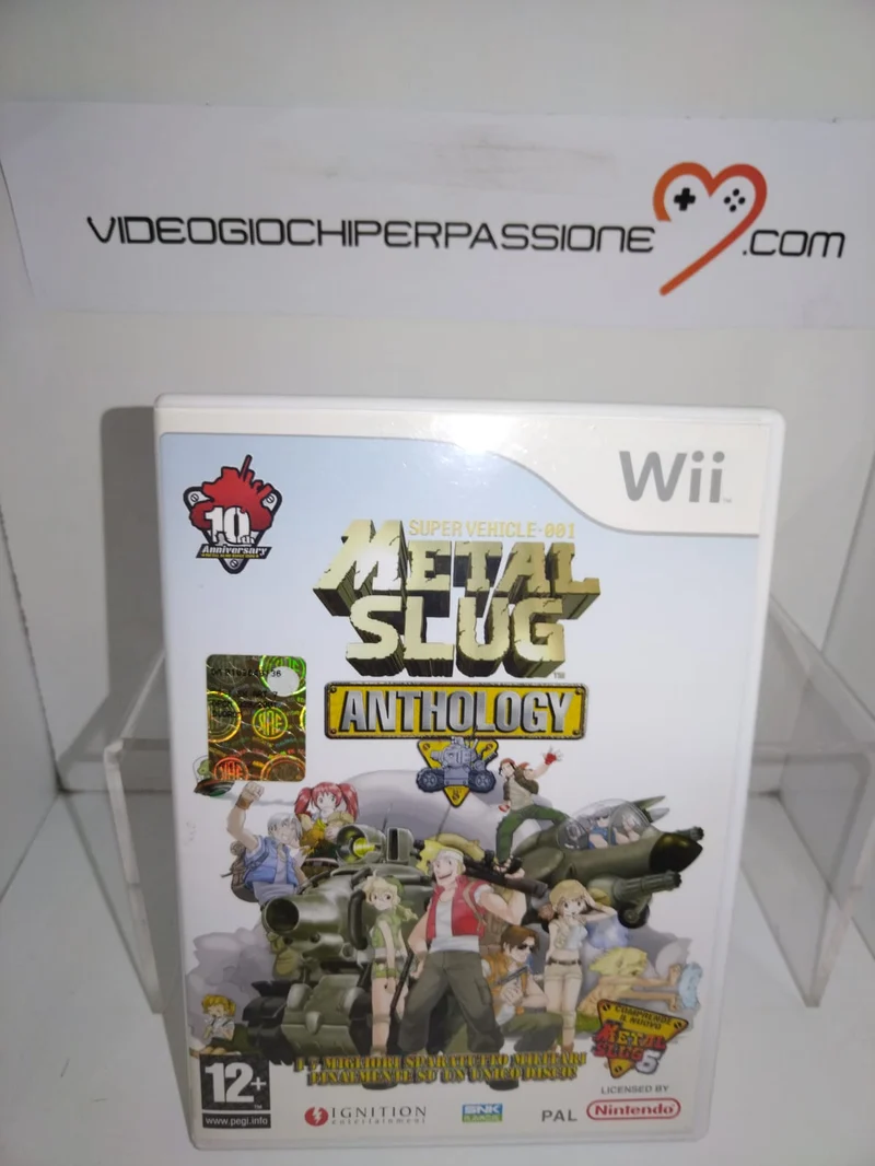 METAL SLUG ANTHOLOGY NINTENDO WII (usato garantito)(versione italiana)