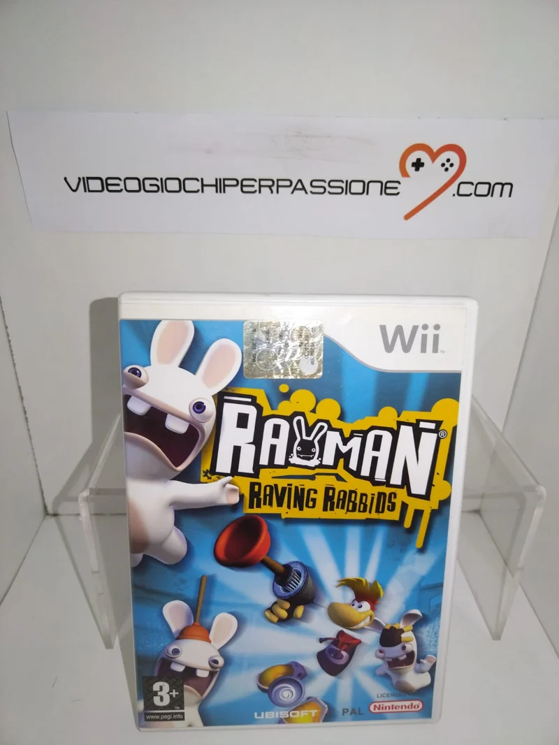 RAYMAN RAVING RABBIDS NINTENDO WII (usato)(versione italiana)