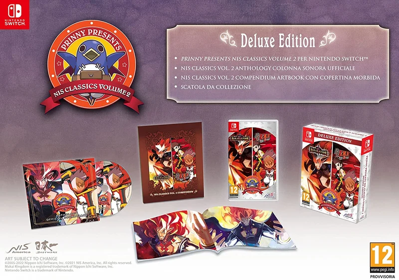 Prinny Presents NIS Classics Volume 2: Makai Kingdom: Reclaimed and Rebound / ZHP: Unlosing Ranger vs. Darkdeath Evilman - Deluxe Edition NINTENDO SWITCH