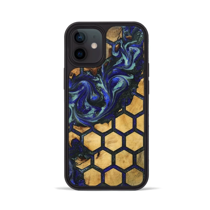 iPhone 12 Wood Phone Case - Alonza (Pattern, 829966)