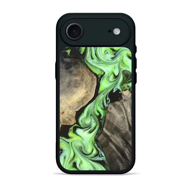 iPhone 17 Air Wood Phone Case - Jasen (Neon, 829984)