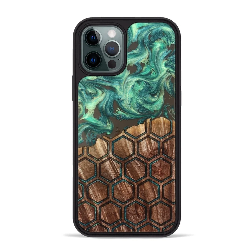 iPhone 12 Pro Max Wood Phone Case - Duncan (Pattern, 829967)