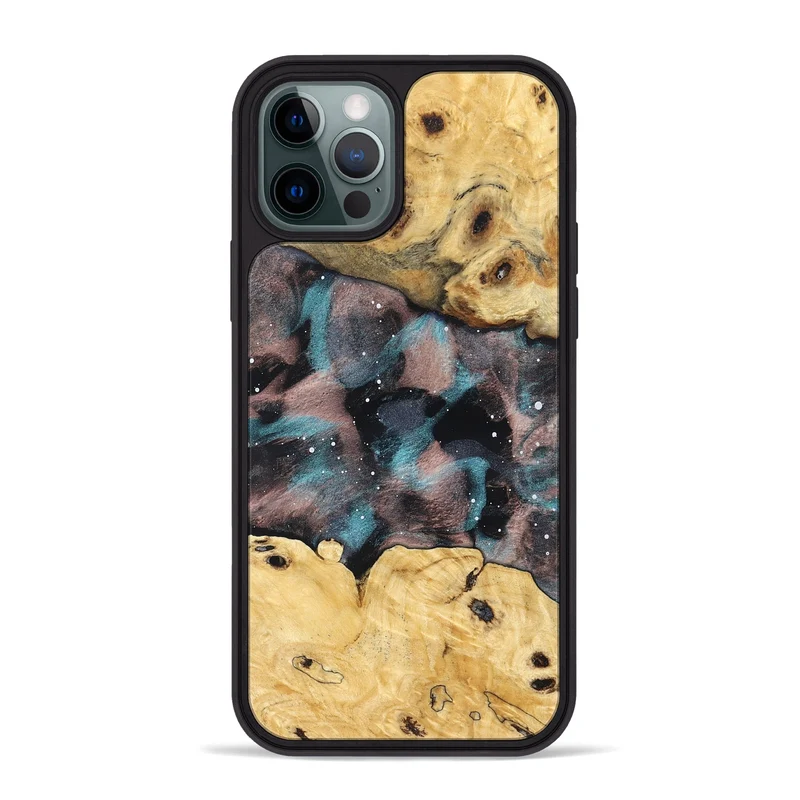 iPhone 12 Pro Max Wood Phone Case - Gideon (Cosmos, 829889)