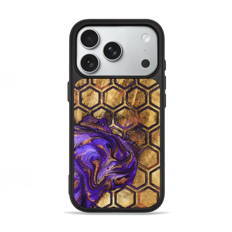 iPhone 18 Pro Wood Phone Case - Arlet (Pattern, 829960)