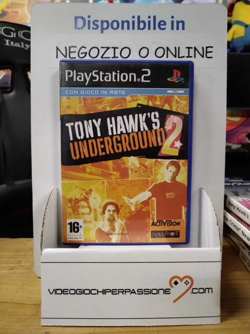 TONY HAWK'S UNDERGROUND 2 PS2 (usato garantito)(versione italiana)