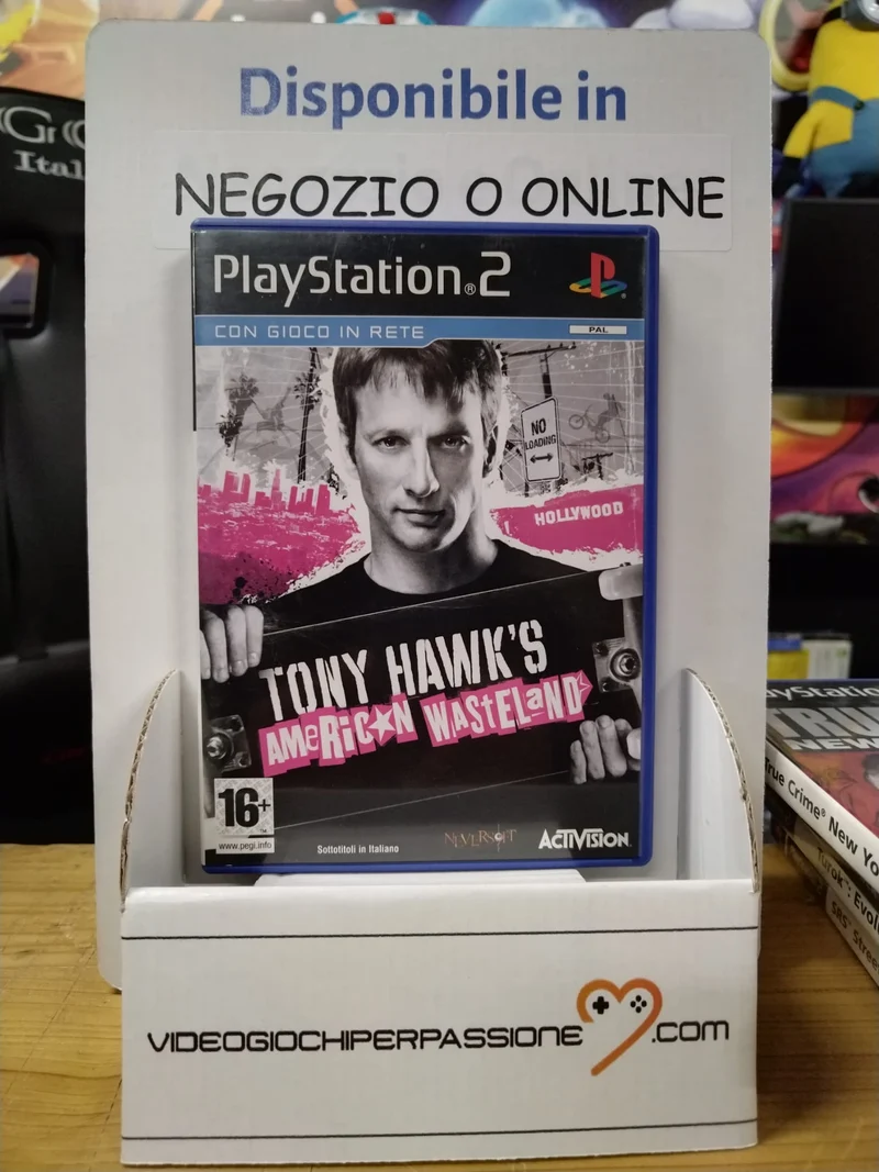 TONY HAWK'S AMERICAN WASTELAND PS2 (usato garantito)(versione italiana)
