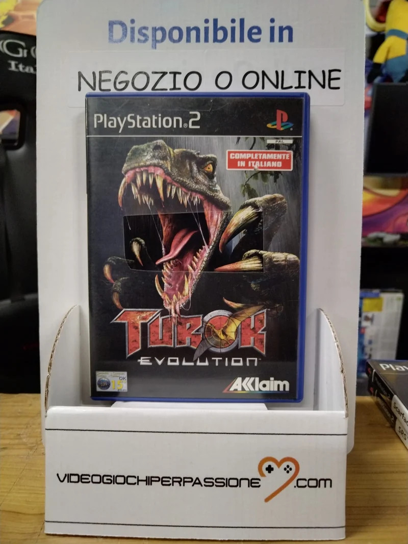 TUROK EVOLUTION PS2 (usato garantito)(versione italiana)