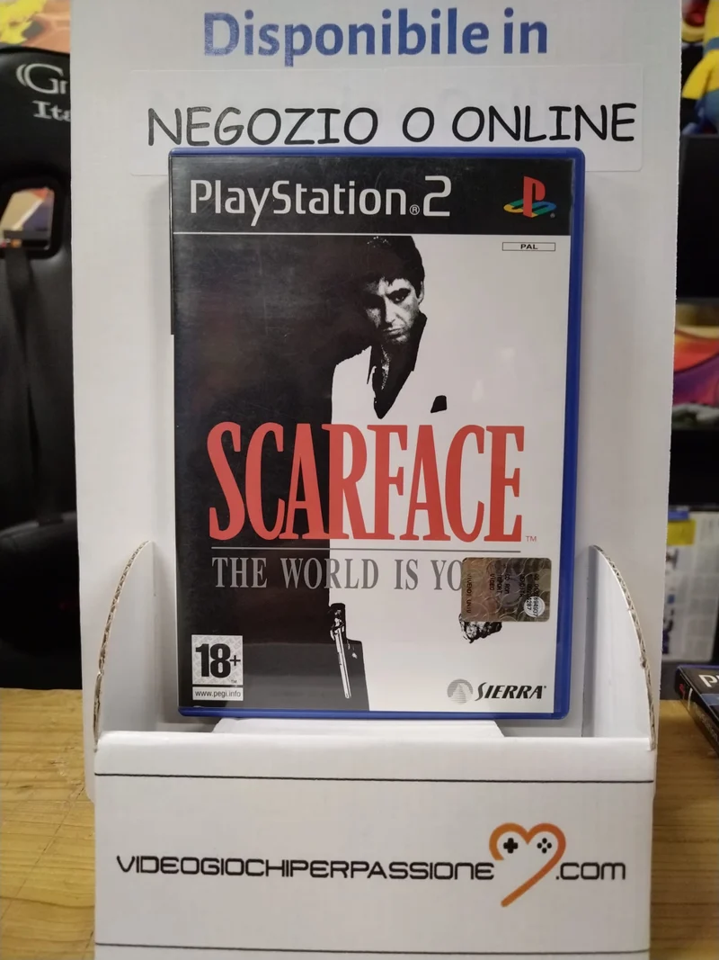 SCARFACE THE WORLD IS YOURS PS2 (usato garantito)(versione italiana)