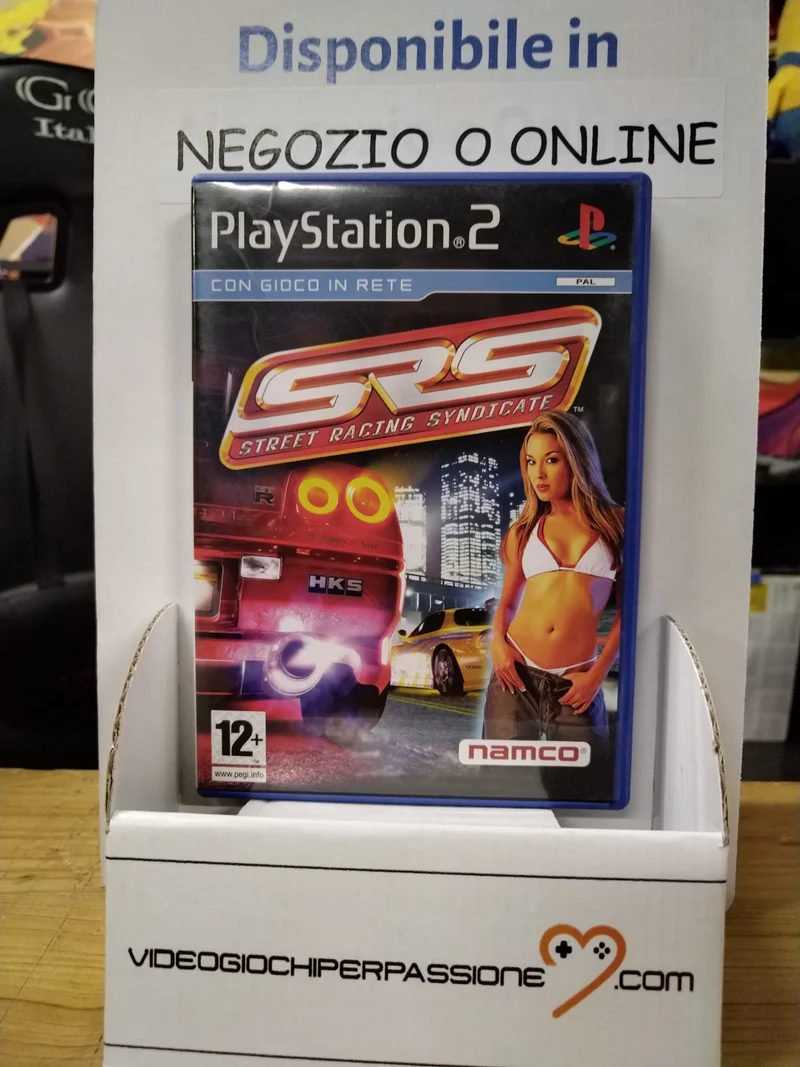 SRS STREET RACING SYNDICATE PS2 (usato garantito)(versione italiana)