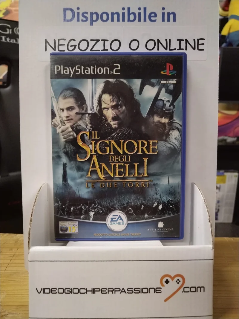 IL SIGNORE DEGLI ANELLI LE DUE TORRI PS2 (usato garantito)(versione italiana)