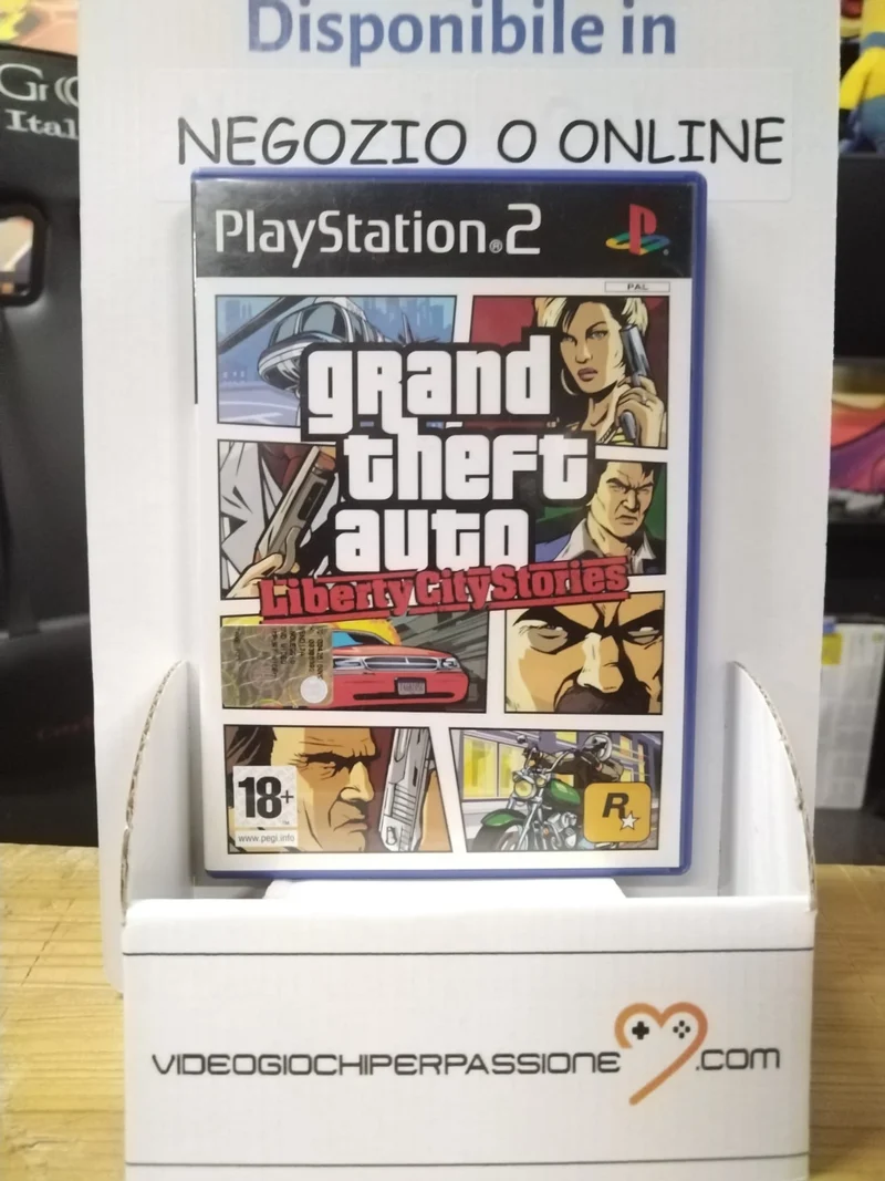 GTA : LIBERTY CITY STORIES PS2 (usato garantito)(versione italiana)
