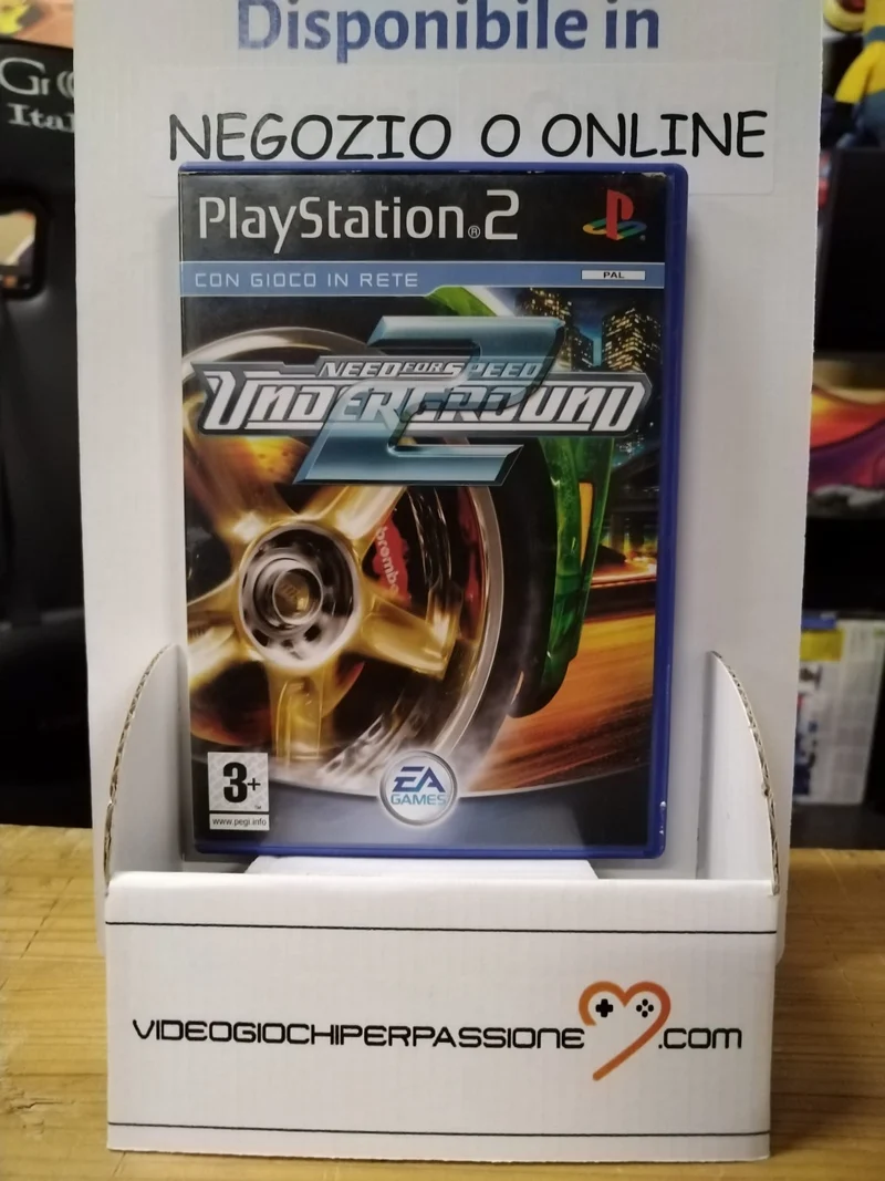 NEED FOR SPEED UNDERGROUND 2 PS2 (usato garantito)(completamente in italiano)