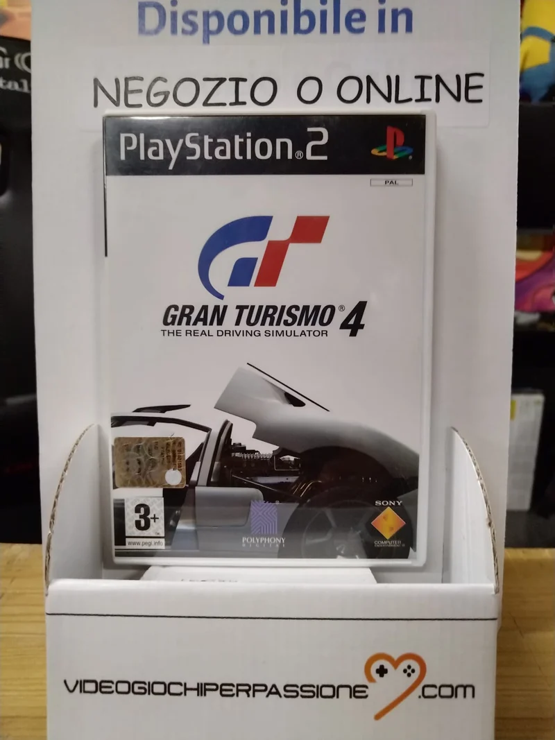 GRAN TURISMO 4 PS2 (usato garantito)(versione italiana)