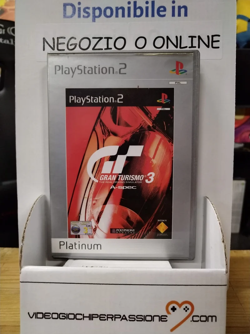 GRAN TURISMO 3 A-SPEC PS2 (usato garantito)