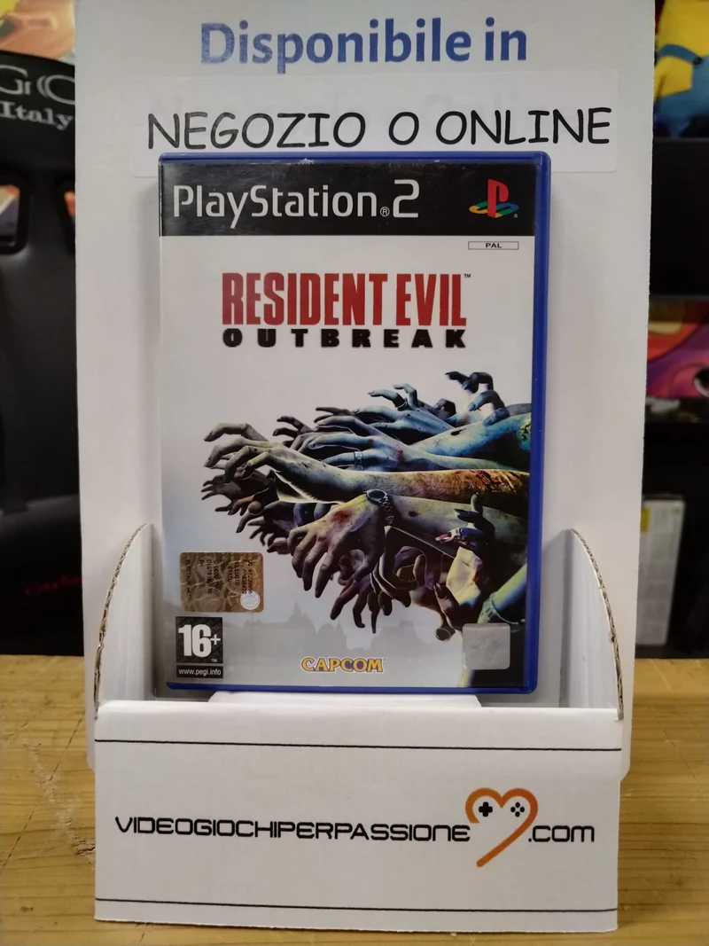 RESIDENT EVIL OUTBREAK PS2 (usato garantito)(versione italiano)