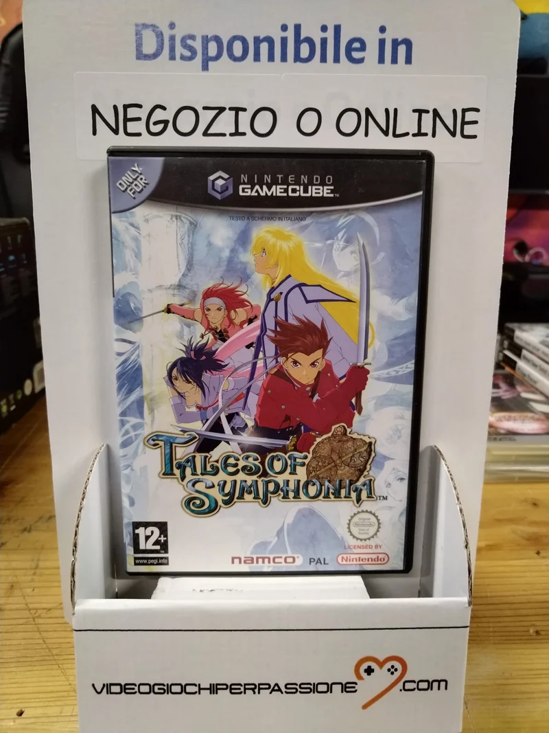 TALES OF SYMPHONIA NINTENDO GAME CUBE (usato garantito)(versione italiano)