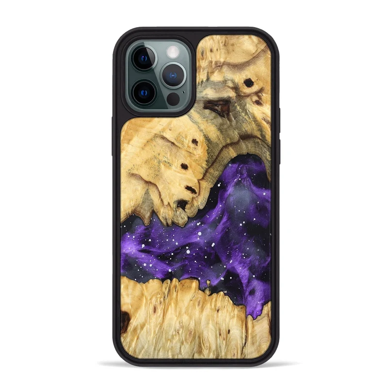 iPhone 12 Pro Max Wood Phone Case - Madilyn (Cosmos, 829891)
