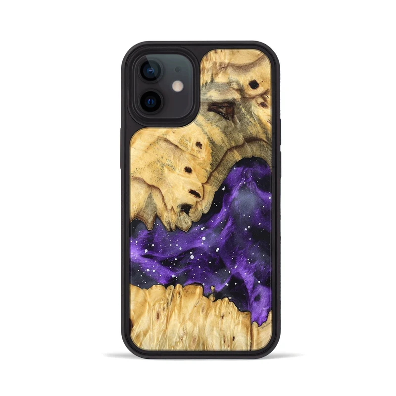 iPhone 12 Wood Phone Case - Madilyn (Cosmos, 829891)