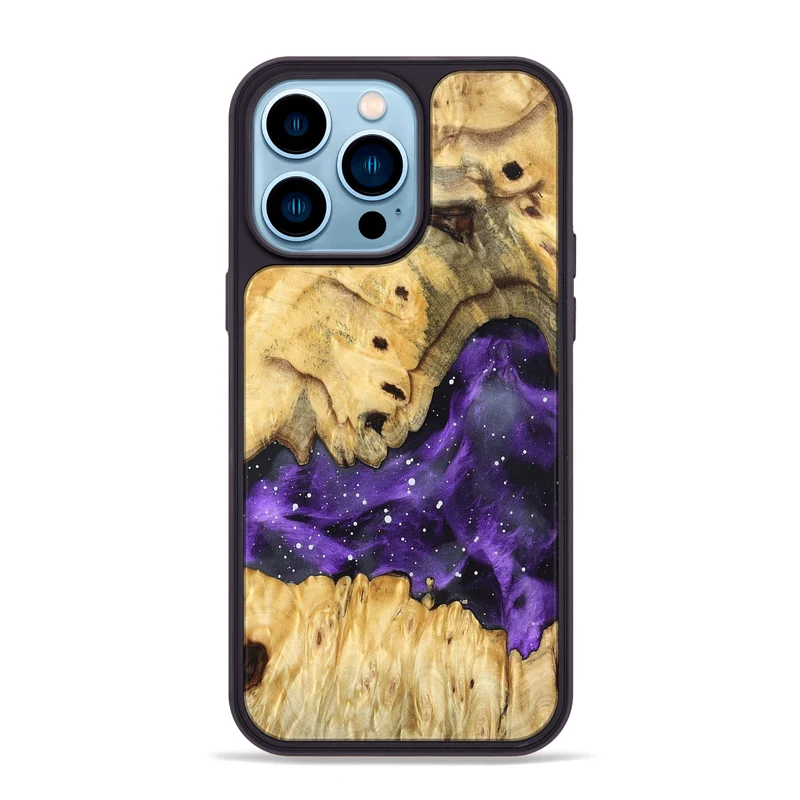iPhone 14 Pro Max Wood Phone Case - Madilyn (Cosmos, 829891)