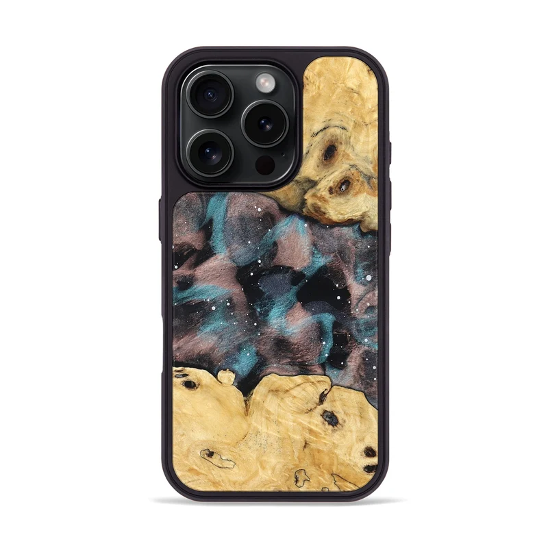 iPhone 16 Pro Wood Phone Case - Gideon (Cosmos, 829889)