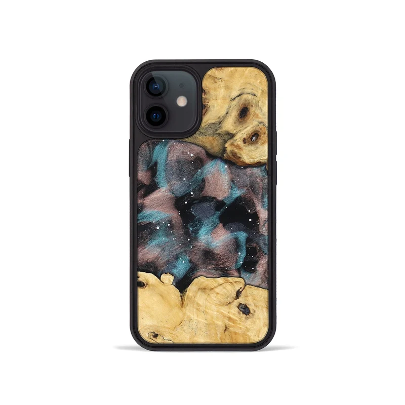 iPhone 12 mini Wood Phone Case - Gideon (Cosmos, 829889)