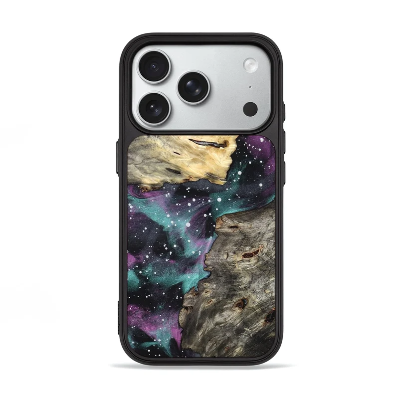 iPhone 18 Pro Wood Phone Case - Casey (Cosmos, 829887)