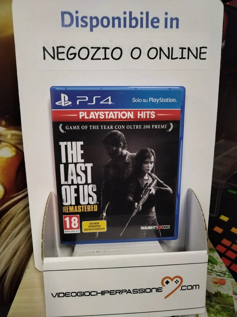 THE LAST OF US REMASTERED PLAYSTATION 4 EDIZIONE ITALIANA (usato garantito)