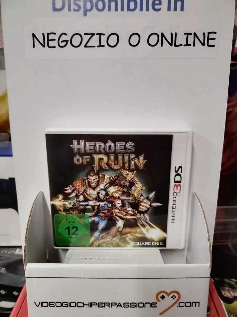 HEROES OF RUIN NINTENDO 3DS (usato garantito)(con italiano)