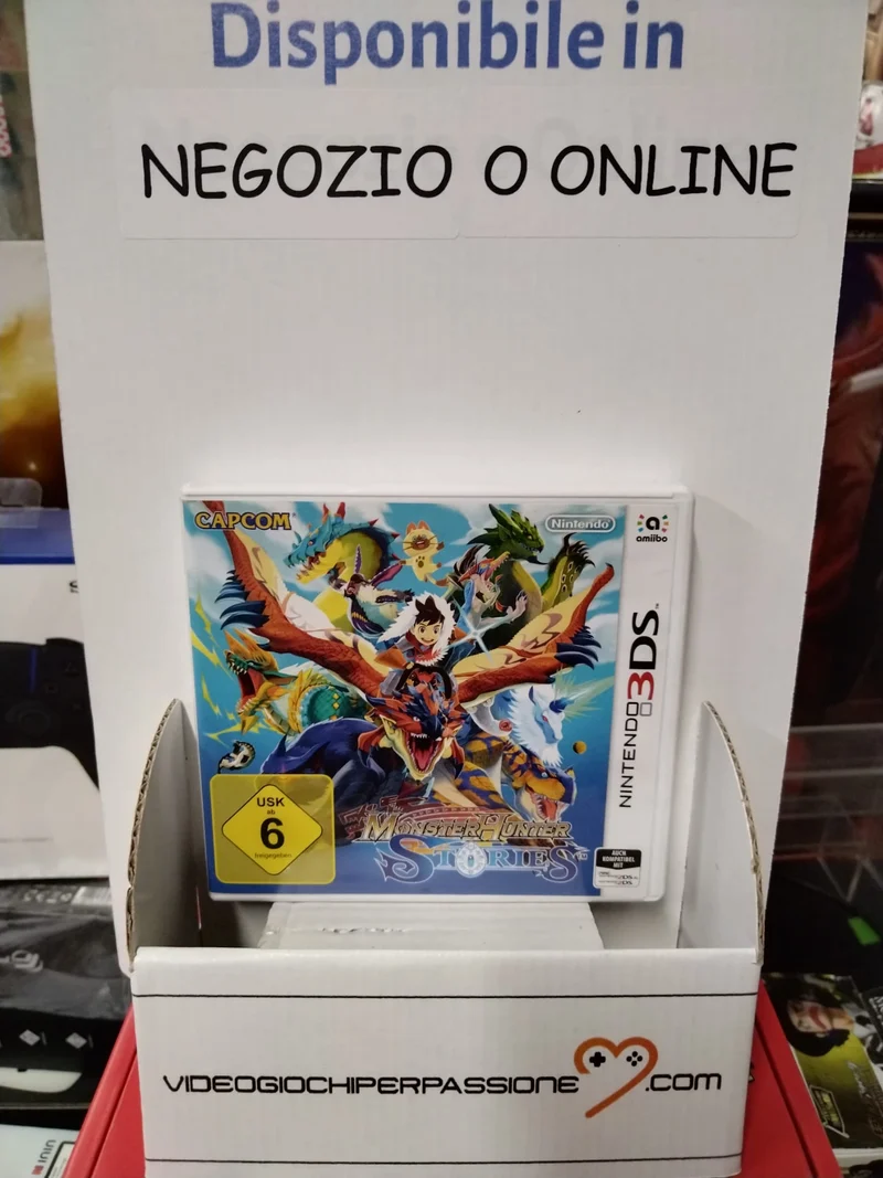 MONSTER HUNTER STORIES NINTENDO 3DS (usato garantito)(con italiano)