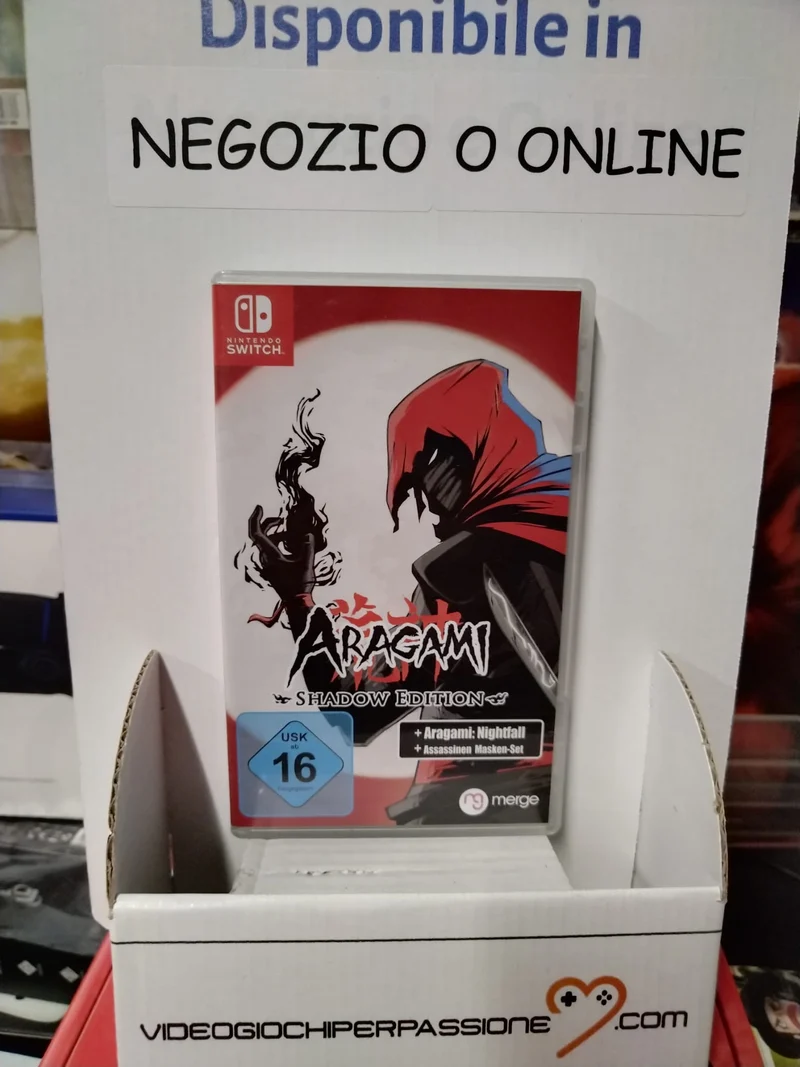ARAGAMI SHADOW EDITION NINTENDO SWITCH (usato garantito)(con italiano)