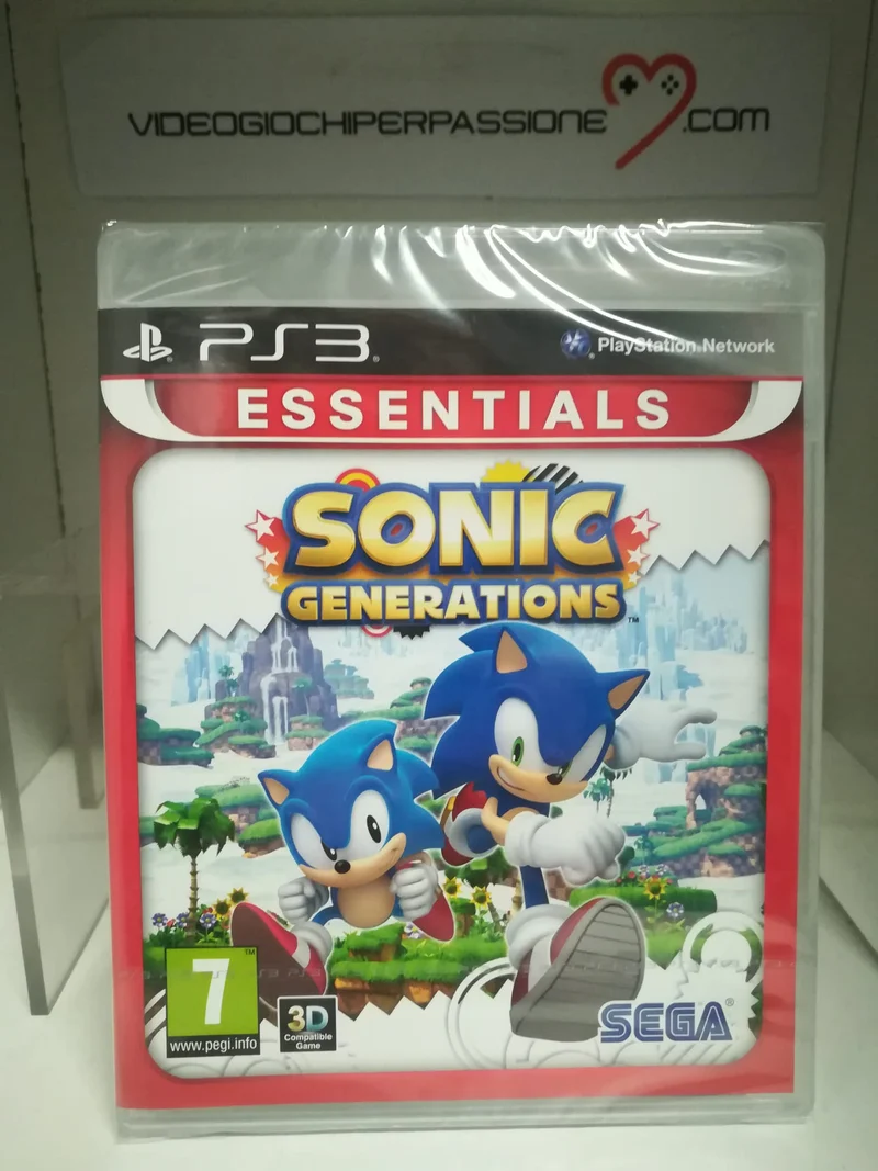 SONIC GENERATIONS PS3 (sottotitoli: italiano)