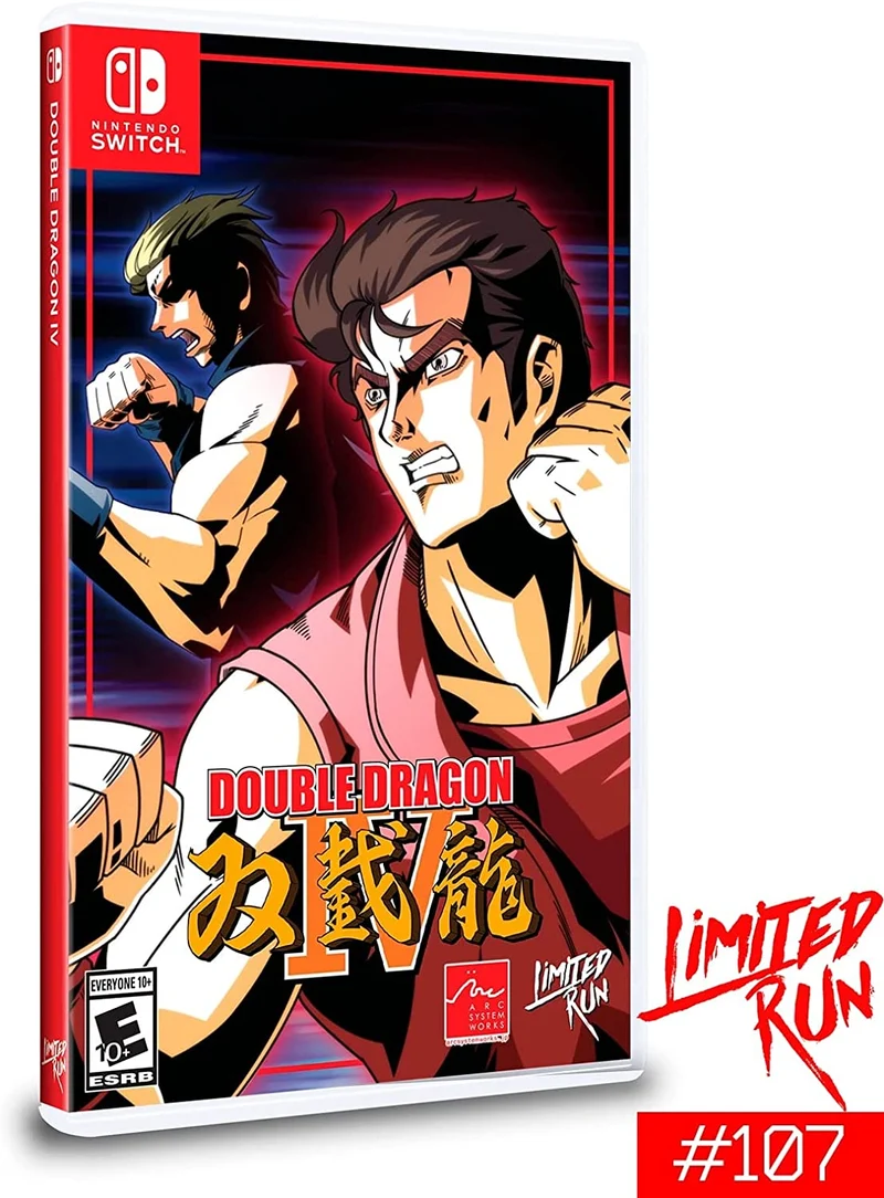 Double Dragon IV NINTENDO SWITCH(Limited Run #107)