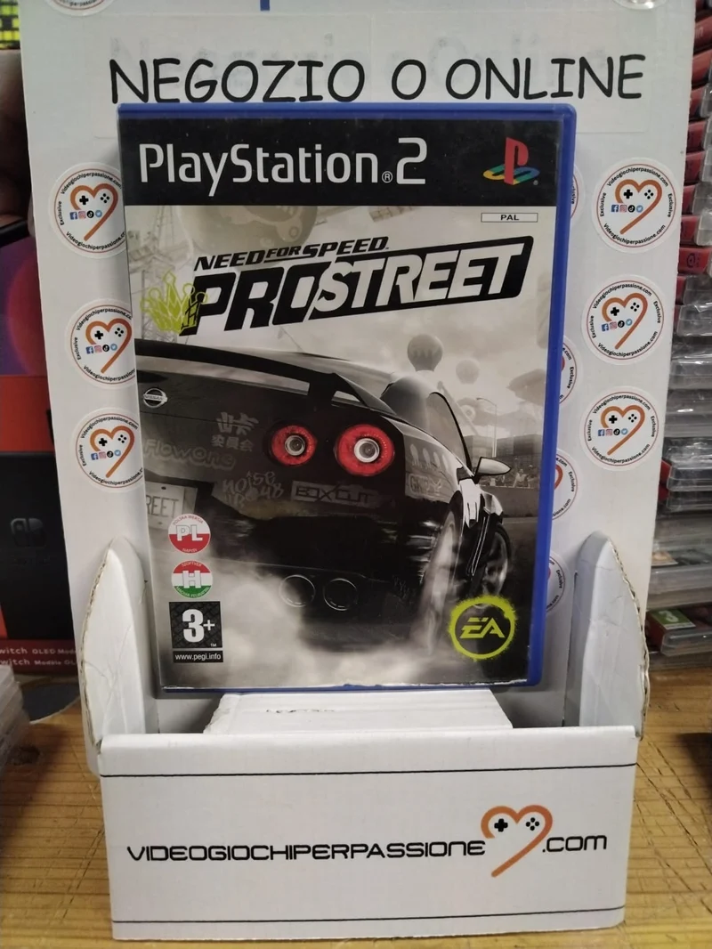 NEED FOR SPEED PRO STREET PS2 (usato garantito)(versione polacca)