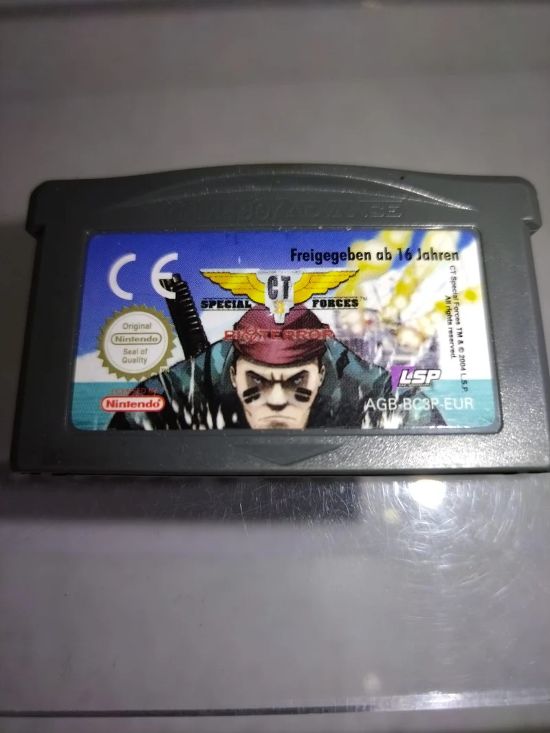 SPECIAL FORCES BIOTERROR GAME BOY ADVANCE (RARO)(usato