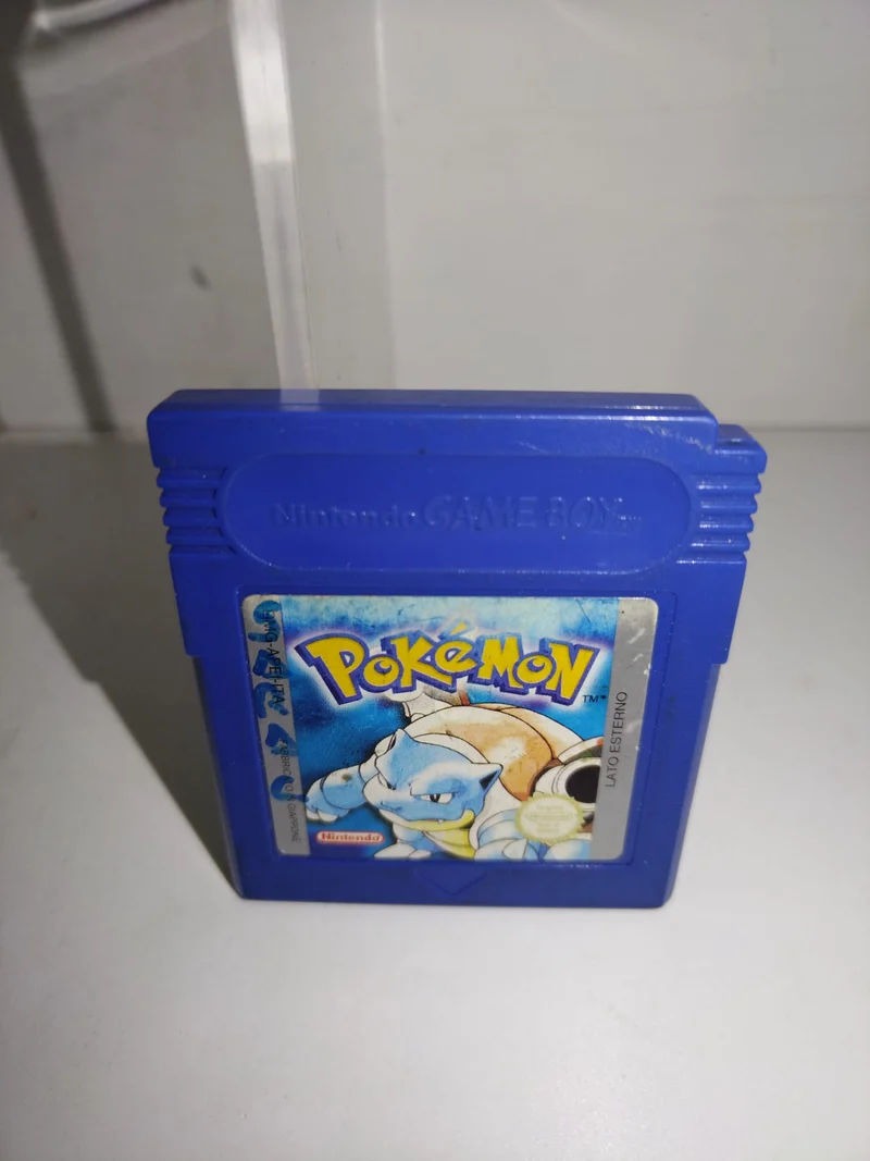 Pokemon Blue Game Boy Nintendo (usato)(versione italiana)(solo cartuccia)
