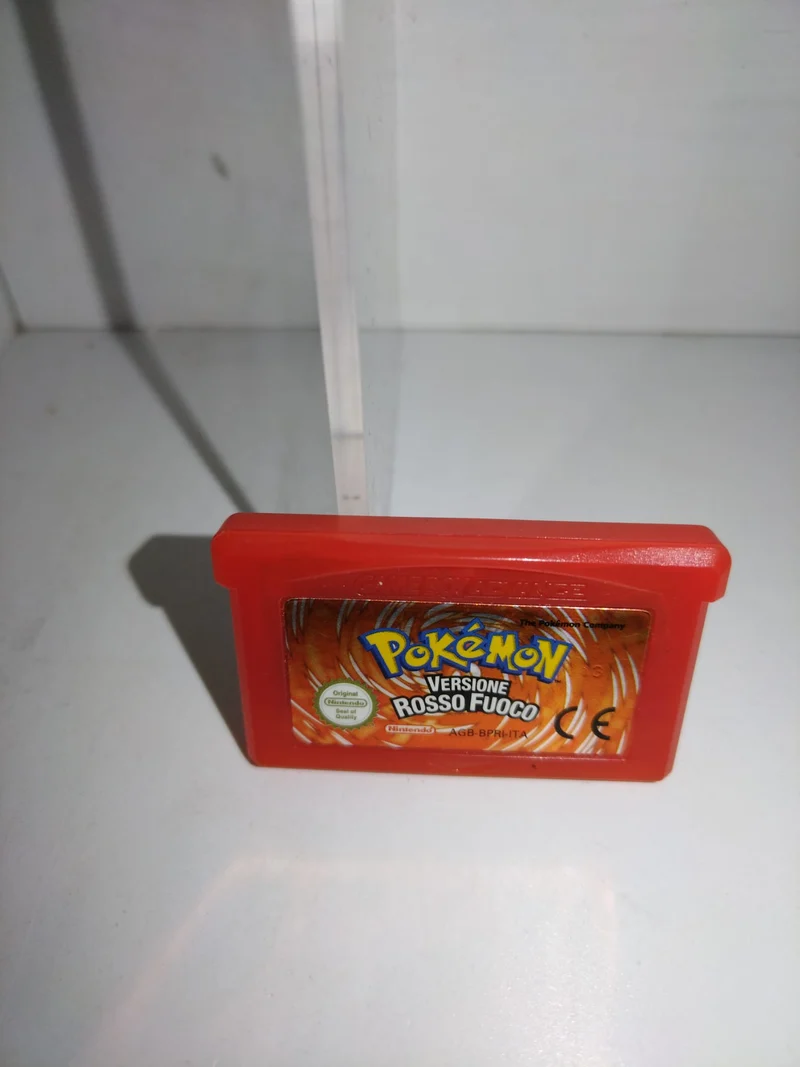 POKEMON VERSIONE ROSSO FUOCO-GAME BOY ADVANCE-(usato)(versione italiana)(solo cartuccia)