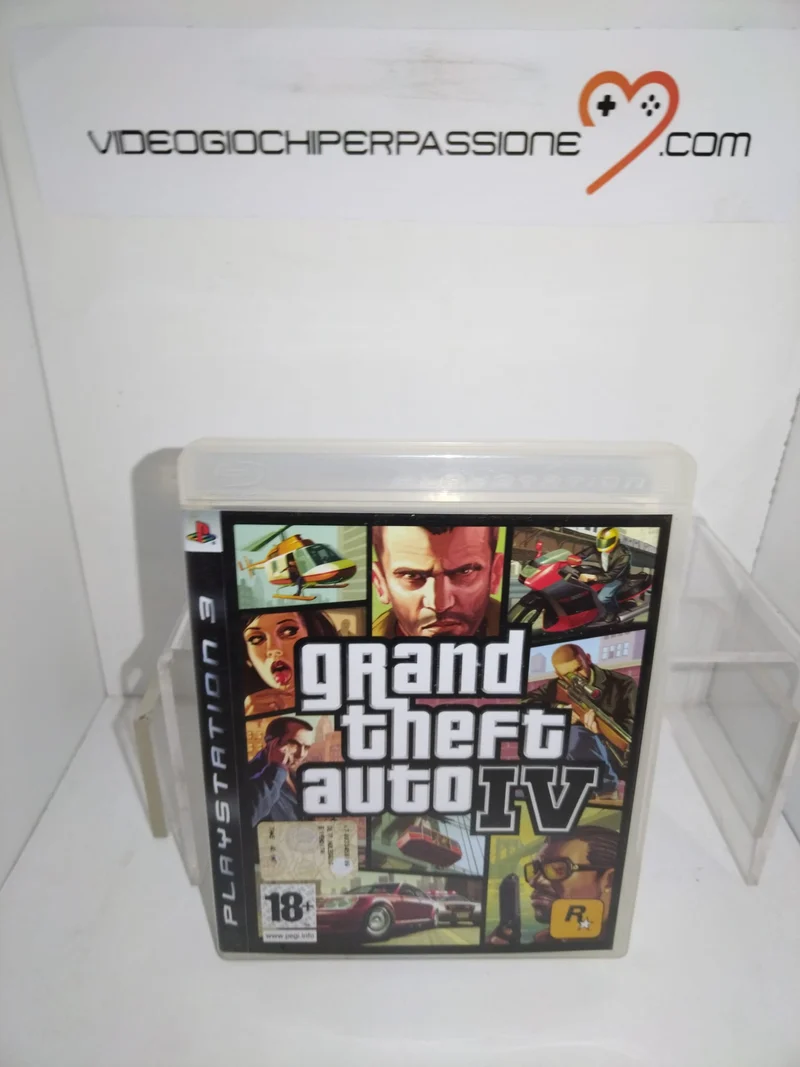 GTA 4 GRAND THEFT AUTO IV PS3 (usato garantito)(versione italiana)