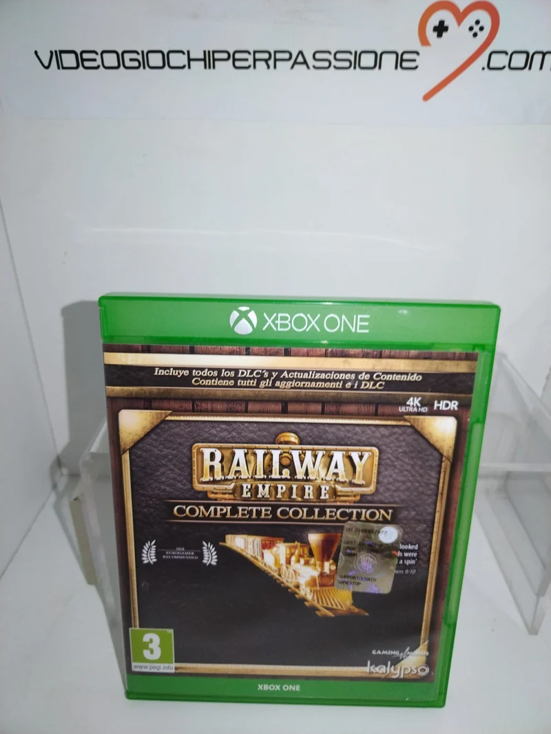 RAILWAY EMPIRE COMPLETE COLLECTION XBOX ONE (usato garantito)