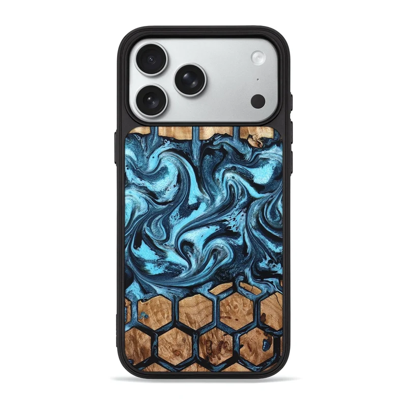 iPhone 18 Pro Max Wood Phone Case - Iola (Pattern, 829961)