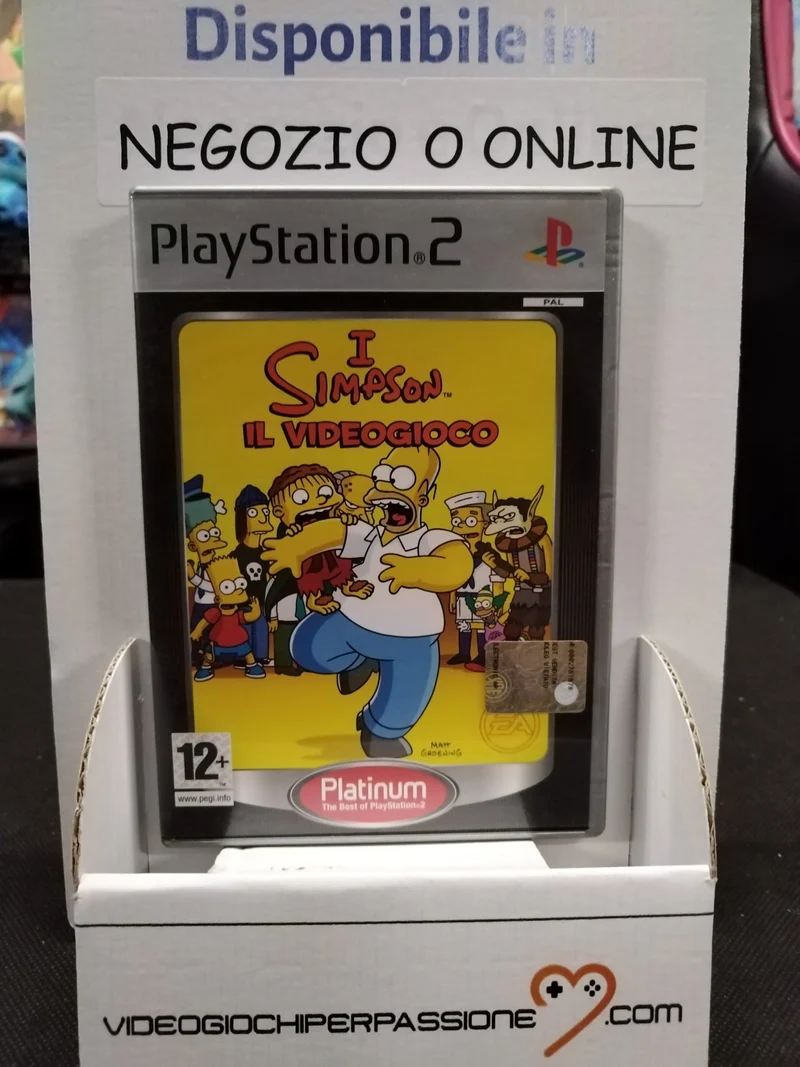 I SIMPSON IL VIDEOGIOCO PS2 (usato garantito)(versione italiana)