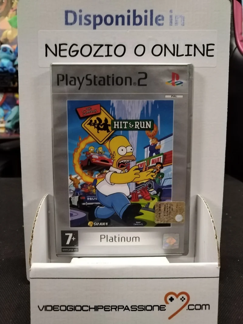 THE SIMPSONS HIT END RUN PS2 (usato garantito)