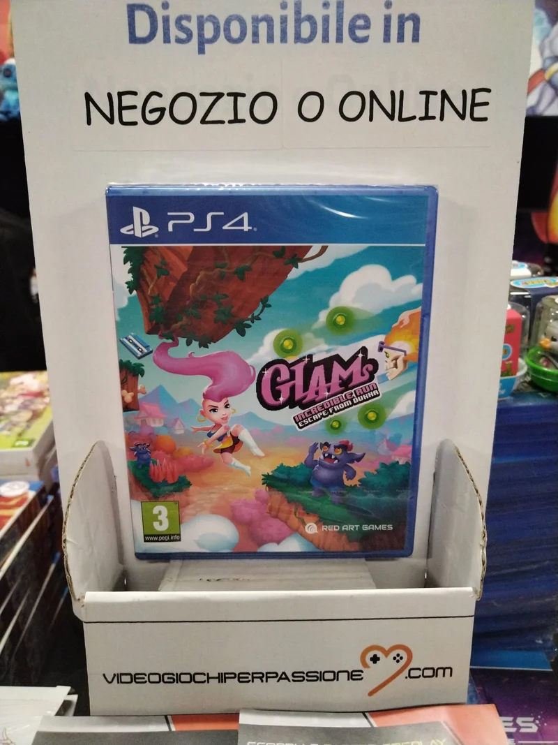 Glam's Incredible Run: Escape from Dukha Playstation 4 Edizione Europea