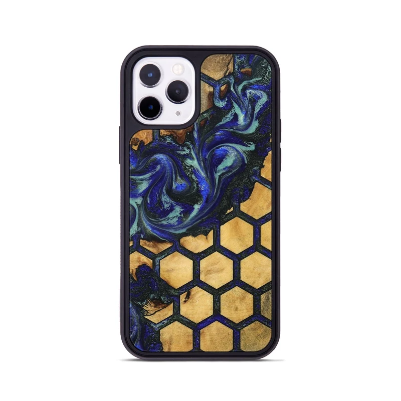 iPhone 11 Pro Wood Phone Case - Alonza (Pattern, 829966)
