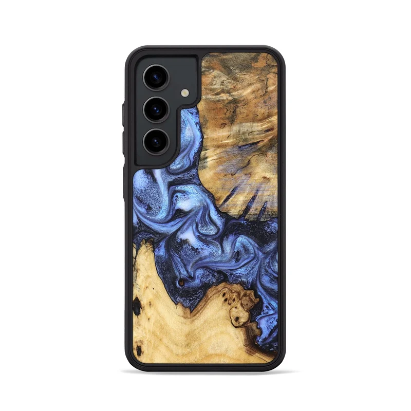Galaxy S24 Wood Phone Case - Nala (Blue, 829953)