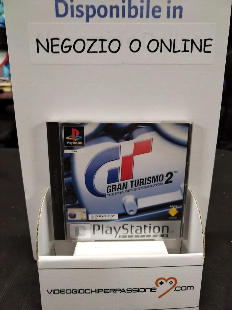 GRAN TURISMO 2 PS1 (usato garantito)(versione italiana)