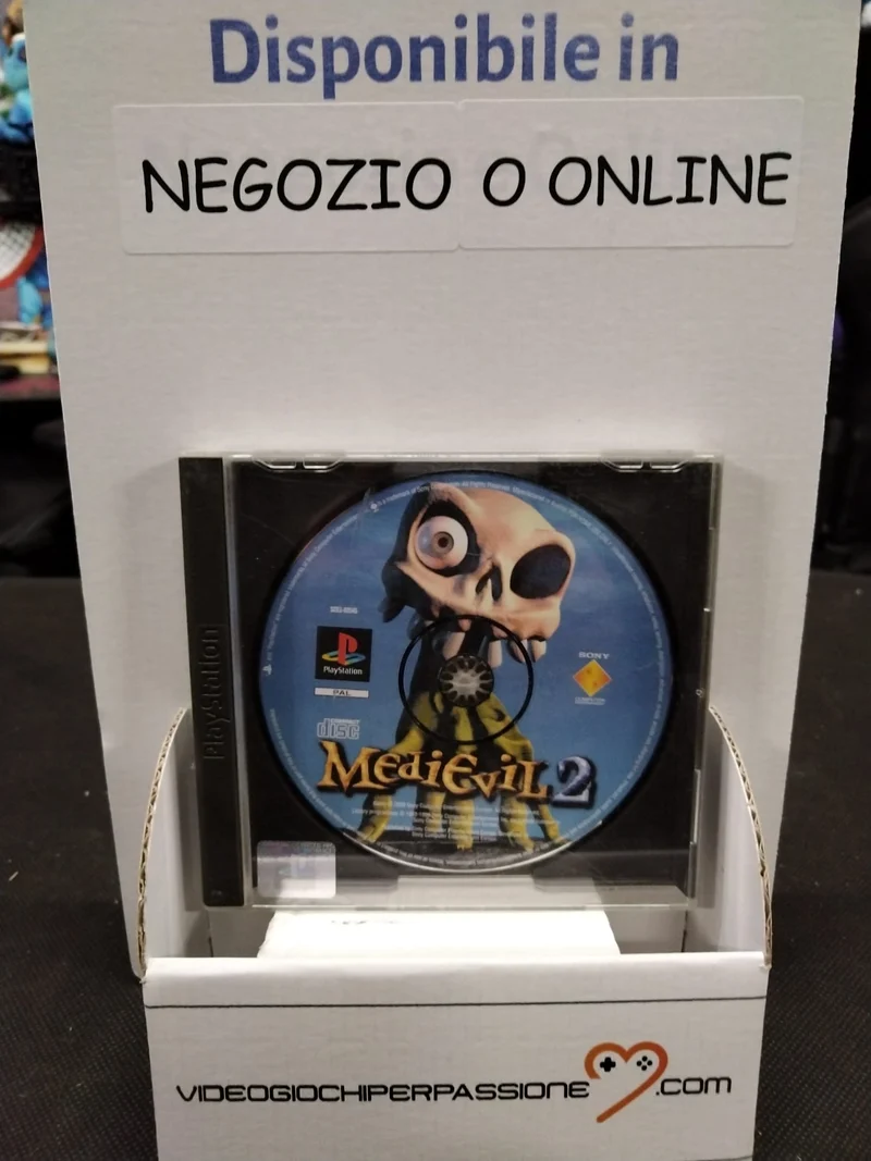 MEDIEVIL 2 PS1 (usato garantito)(manca la copertina ant. e manuale)(versione europea)