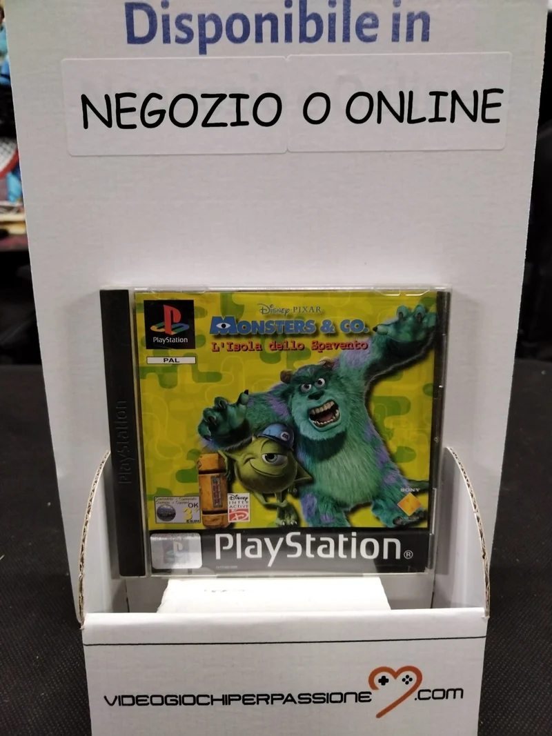 DISNEY PIXAR MONSTERS E CO. L'ISOLA DELLO SPAVENTO PS1 (usato garantito)(ita.)