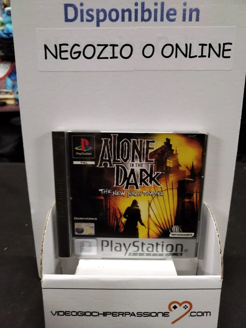 ALONE IN THE DARK THE NEW NIGHTMARE PS1 (usato garantito)(versione italiana)
