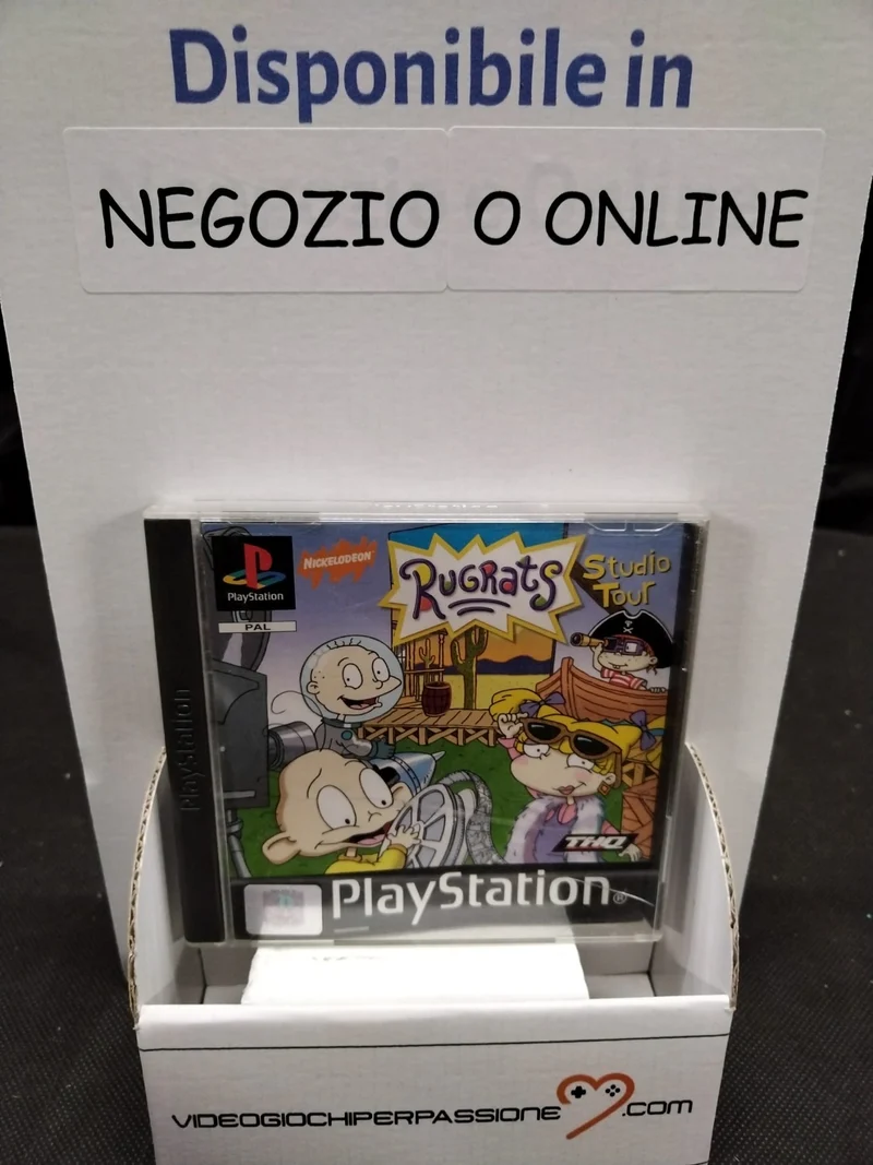 RUGRATS STUDIO TOUR PS1 (usato garantito)(versione italiana)